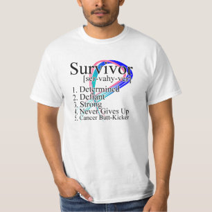 Survivor Definition - Thyroid Cancer T-shirt
