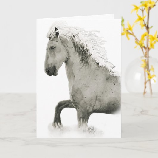 "Survivor" Folded Wenskaart Kaart (Gele Bloem)