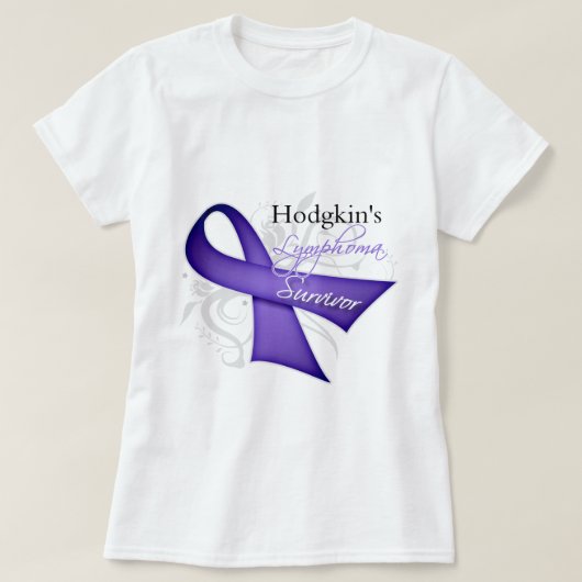 Survivor - Hodgkin's Lymfoom T-shirt (Design voorkant)