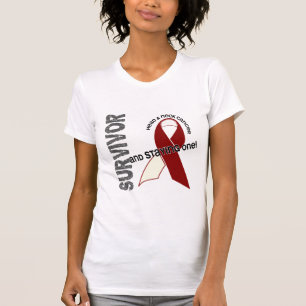 Survivor hoofd- en halskanker t-shirt