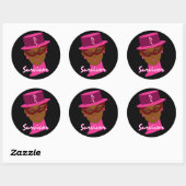 "Survivor in roze" Sticker -  (Vel)