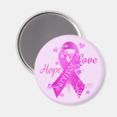 Survivor Love Hope Cure Magneet (Voorkant / Achterkant)