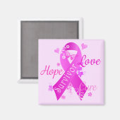 Survivor Love Hope Cure Magneet (Voorkant / Achterkant)