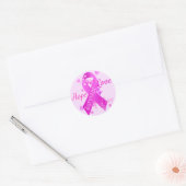 Survivor Love Hope Cure Ronde Sticker (Envelop)