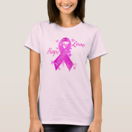 Survivor Love Hope Cure T-shirt