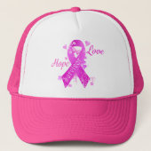 Survivor Love Hope Cure Trucker Pet (Voorkant)