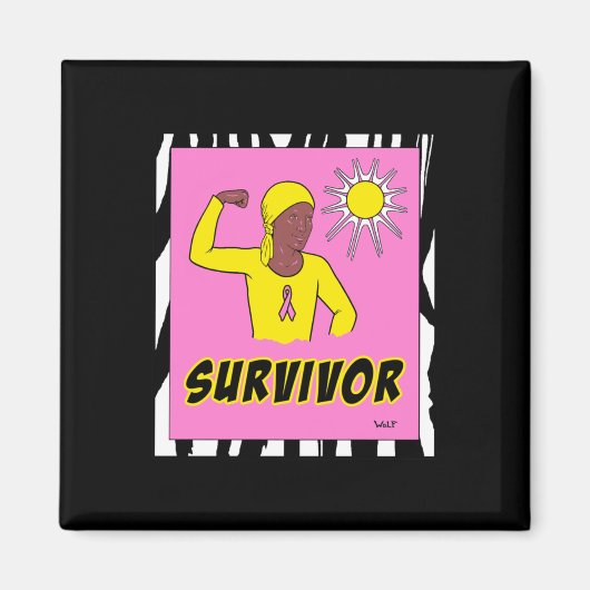 Survivor Magneet (Voorkant)