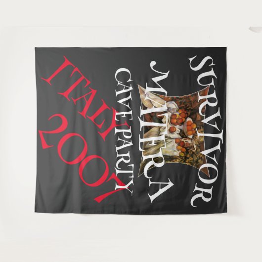 SURVIVOR MATERA CAVE PARTY WIJNMIXER WANDKLEED (Voorkant (horizontaal))