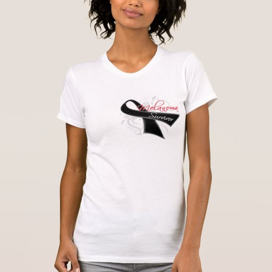 Survivor - Melanoma T-shirt (Voorkant)