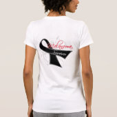Survivor - Melanoma T-shirt (Achterkant)