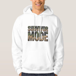Survivor Mode Heren Hoodie – Army Camo Editie