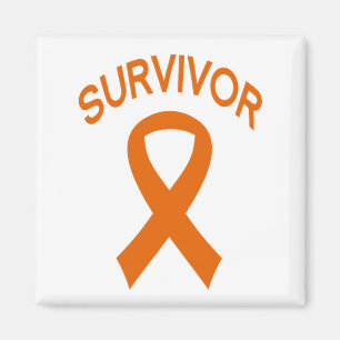 Survivor Oranje Leukemie Koolstofkanker magneet
