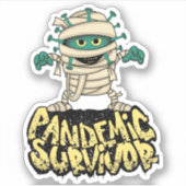 Survivor, Pandemic Survivor, Sticker (Voorkant)
