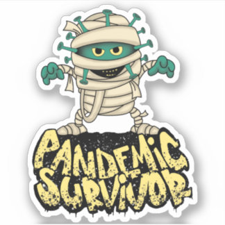 Survivor, Pandemic Survivor, Sticker
