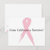 Survivor Party-uitnodigingen Kaart (Voorkant / Achterkant)