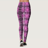 Survivor Pink Ribbon Borstkanker Yoga Running Leggings (Achterkant)