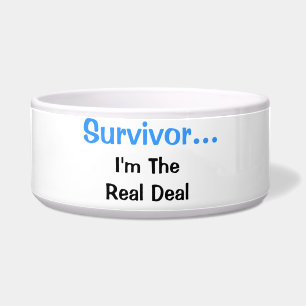 Survivor Real Deal Pet Voerbakje