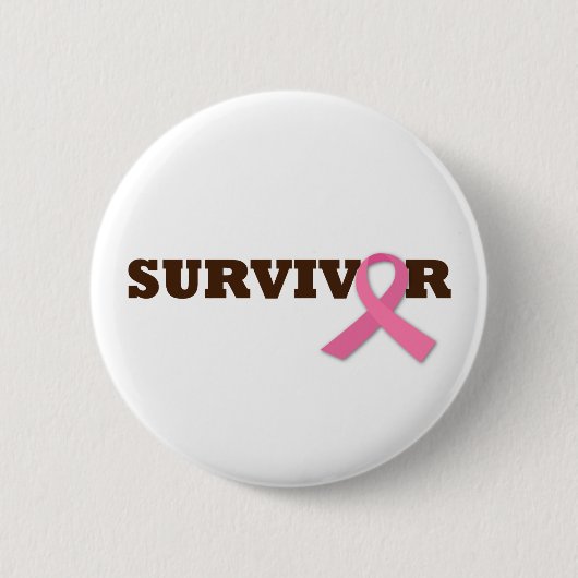 Survivor Ronde Button 5,7 Cm (Voorkant)