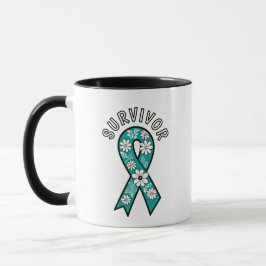 Survivor SA Teal Awareness Ribbon Mok