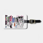 Survivor Salute Bagagelabel (Voorkant horizontaal)