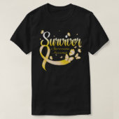 Survivor Sarcoma Awareness Butterfly T-shirt (Design voorkant)