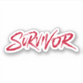 Survivor Sticker (Voorkant)