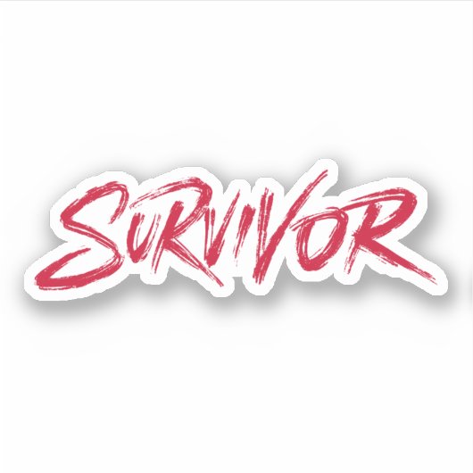 Survivor Sticker (Voorkant)