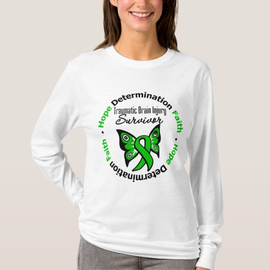 Survivor Traumatic Brain Injury v2 T-shirt (Voorkant)