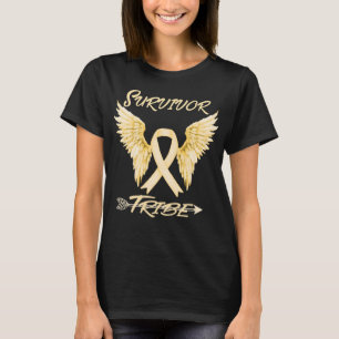 Survivor Tribe Appendix Cancer Awareness Gift T-shirt