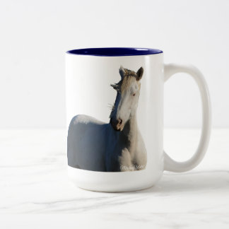 Survivor Wild Mustang Stallion van Steens Tweekleurige Koffiemok