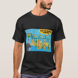 Survivor winnaars Infographic T-shirt
