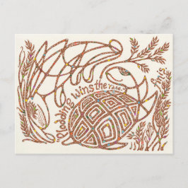 Survivors Hub 10: Aesop's Tortoise en Hare Briefkaart