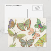 Survivors Hub Series #4 Butterflies Briefkaart (Voorkant / Achterkant)