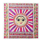 Surya Hindu Sun God Tegeltje (Voorkant)