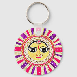 Surya Sun Goddess Sleutelhanger