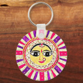 Surya Sun Goddess Sleutelhanger (Voorkant)
