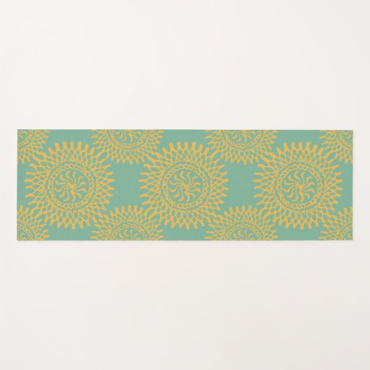 Surya turquoise Megyarsh mat (Voorkant (horizontaal))