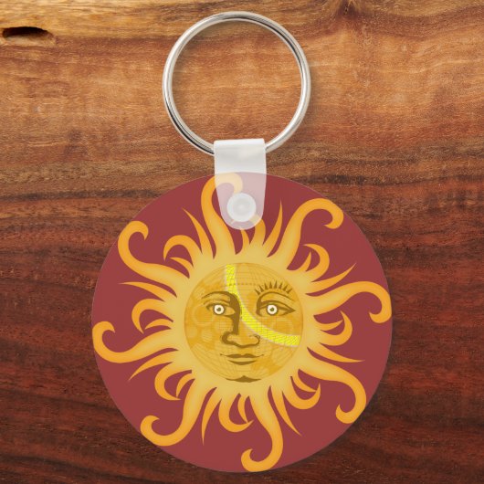 Suryadev: De zon Sleutelhanger (Voorkant)