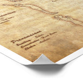 Suryanamaskara - de zonsopgang - portret poster (Hoek)