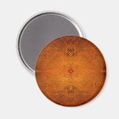 Suryasta Sun groet Abstracte kunst Magneet (Voorkant / Achterkant)