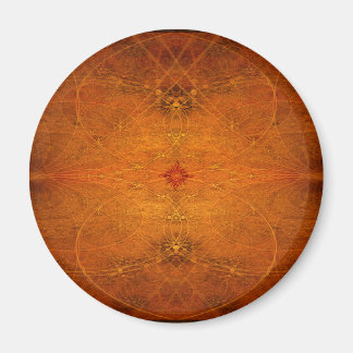 Suryasta Sun groet Abstracte kunst Magneet