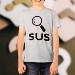 SUS Kids T-shirt – Pak de Verdachte met Stijl