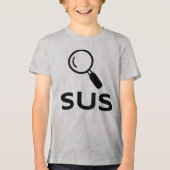 SUS Kinder Shirt - Catch the Suspect in Style (Voorkant)