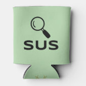 SUS Koelbox - Verdachte Vibes voor ijzige Drinken Blikjeskoeler (Voorkant)