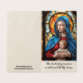 Sus Mary - Atheïstische Kerst Kaarten - 25pk Klein (Buitenkant ongevouwen)