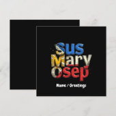 Sus Mary Osep Filipino Pride Kaart (Voorkant / Achterkant)