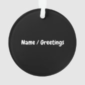 Sus Mary Osep Filipino Pride Ornament (achterkant)