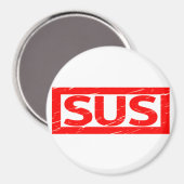 Sus Stamp Magneet (Voorkant / Achterkant)