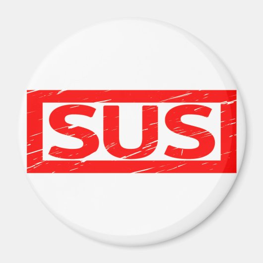 Sus Stamp Magneet (Voorkant)