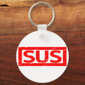 Sus Stempel Sleutelhanger (Achterkant)